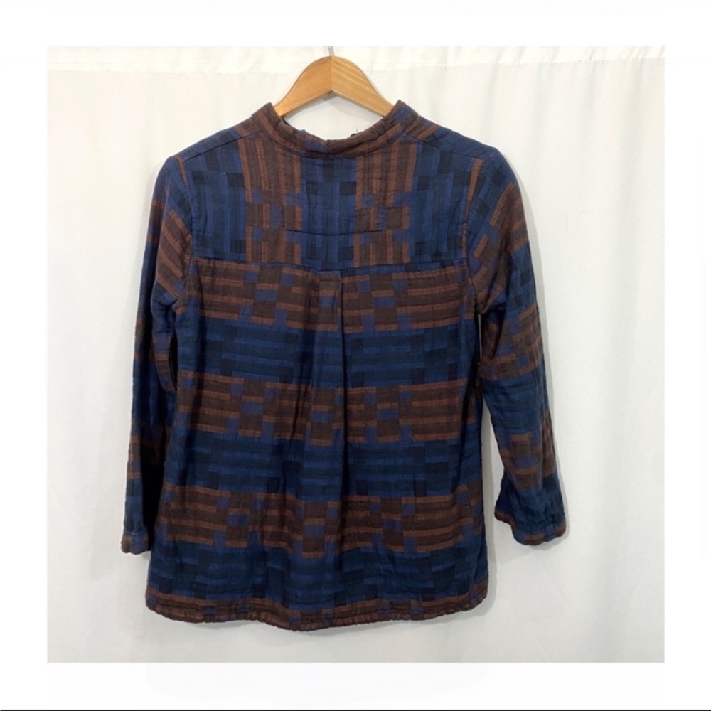 Ace & Jig Long Sleeve Woven Cotton Top - Picture 5 of 10